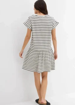 Shirtkleid aus reiner Baumwolle