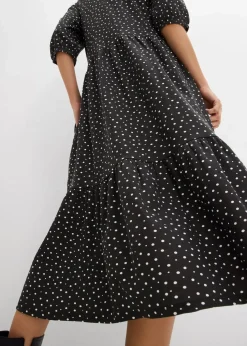 Shirtkleid aus reiner Baumwolle