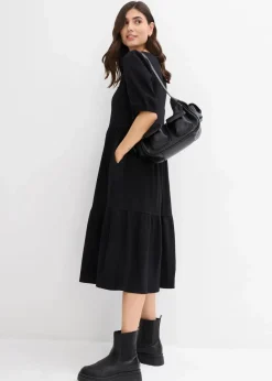 Shirtkleid aus reiner Baumwolle