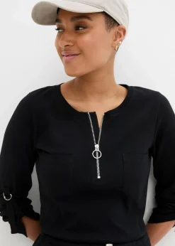 Shirtkleid aus schwerer Baumwolle