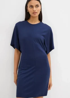 Shirtkleid aus softem Punto di Roma