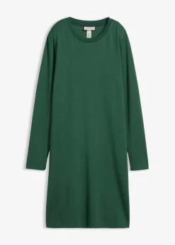 Shirtkleid in A-Linie aus Viskose-Mix