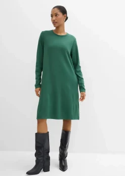 Shirtkleid in A-Linie aus Viskose-Mix