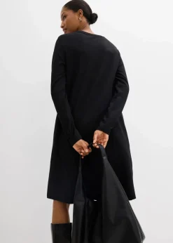 Shirtkleid in A-Linie aus Viskose-Mix