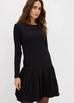 Shirtkleid mit Ballonrock