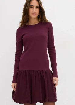 Shirtkleid mit Ballonrock