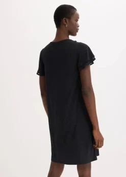 Shirtkleid mit Chiffonärmeln