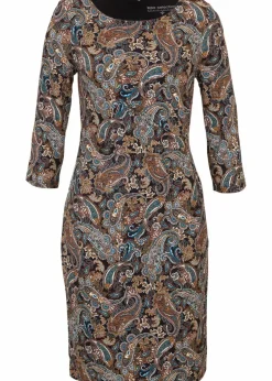 Shirtkleid mit Paisley Druck