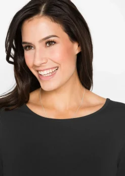 Shirt-Kleid mit 3/4-Ärmeln