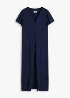 Shirtkleid mit Schlitz