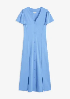 Shirtkleid mit Schlitz