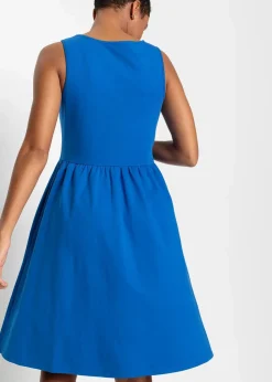 Shirtkleid mit Taschen aus reiner Baumwolle