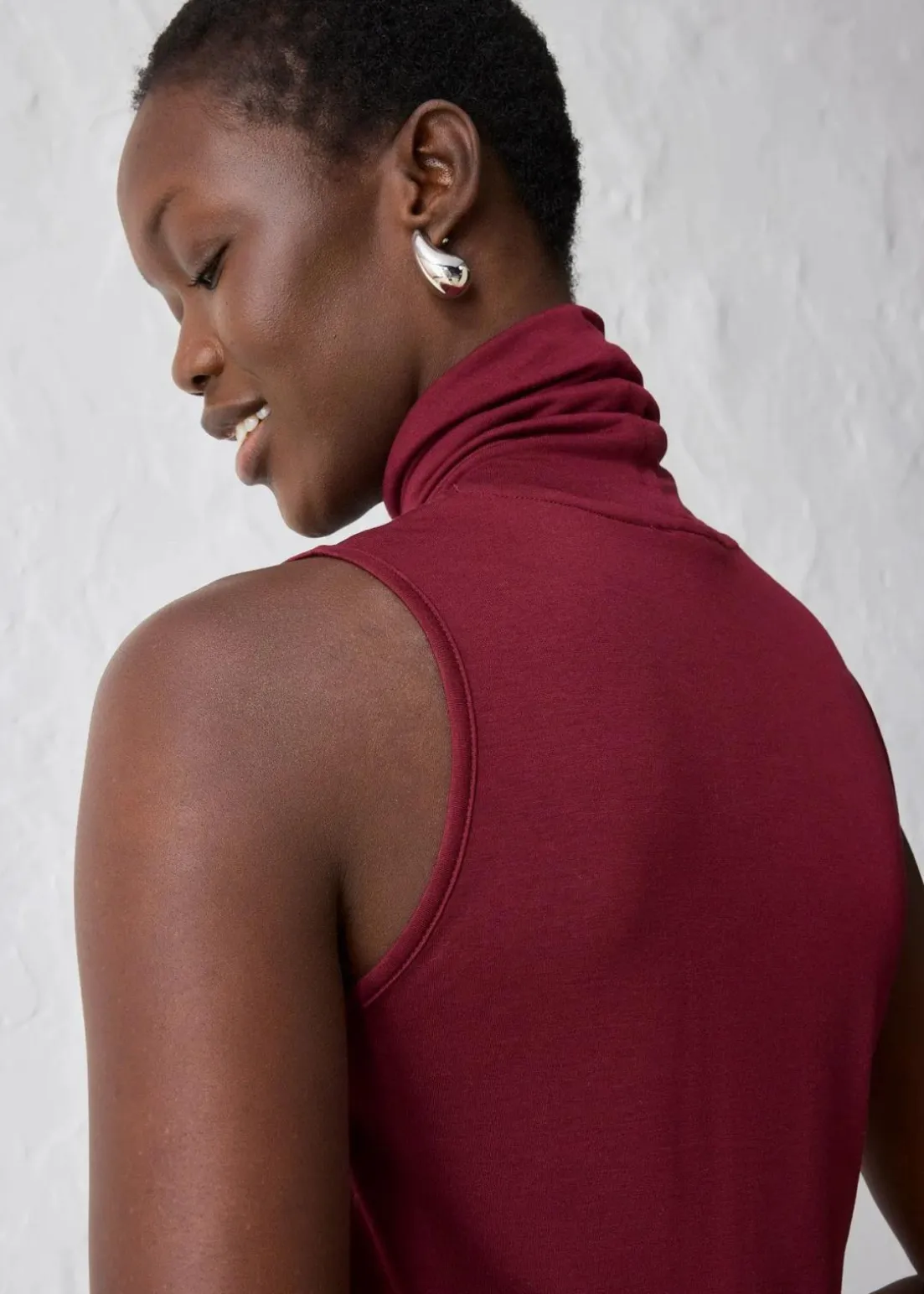 Shirttop aus weichem Woll-Mix