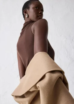 Shirttop aus weichem Woll-Mix