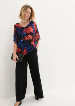 Shirt-Tunika aus Mesh