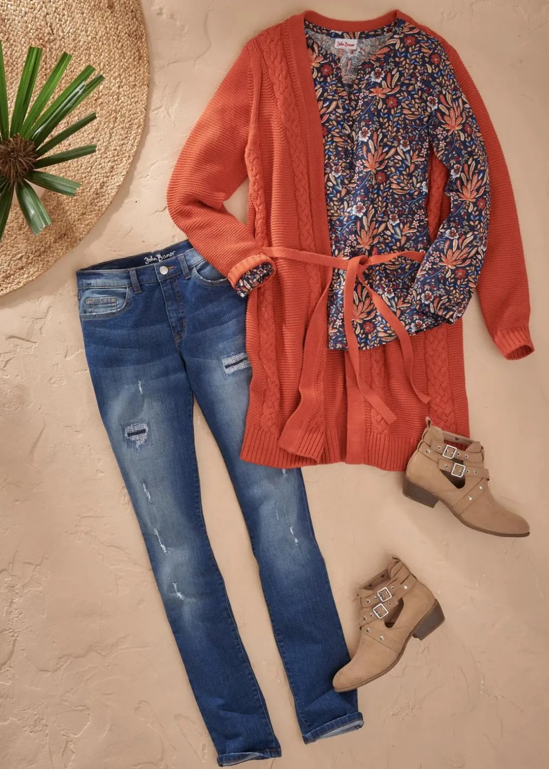 Shirt-Tunika, bedruckt, Langarm