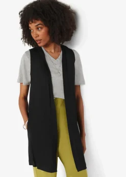 Shirt-Weste aus Viskose