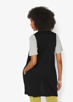 Shirt-Weste aus Viskose