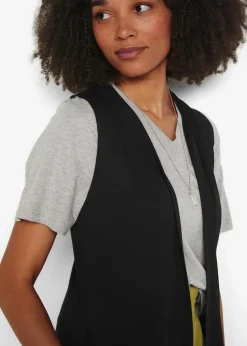 Shirt-Weste aus Viskose
