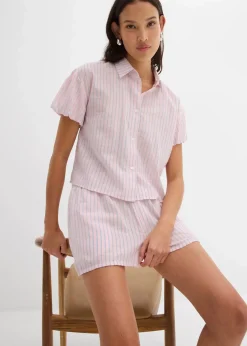 Shorts aus reiner Baumwolle