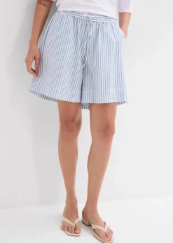 Shorts aus reiner Baumwolle