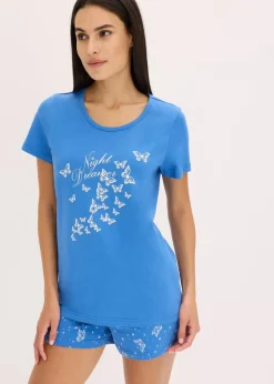 Shorty aus reiner Baumwolle