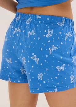 Shorty aus reiner Baumwolle