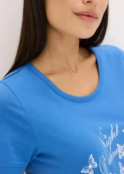 Shorty aus reiner Baumwolle