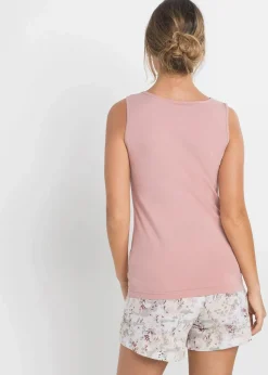 Shorty mit feiner Spitze