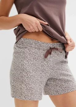 Shorty mit feiner Spitze