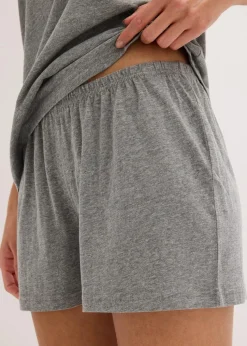 Shorty mit feiner Spitze