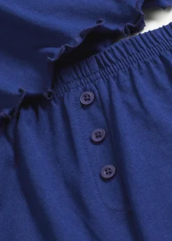 Shorty mit Knopfleiste