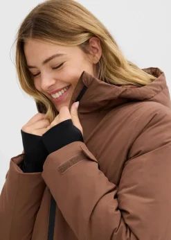 Skijacke, mit Schneefang