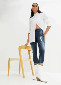 Skinny Jeans Mid Waist, Stretch