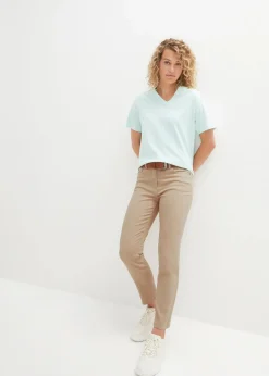 Slim Fit 7/8-Hose, High Waist