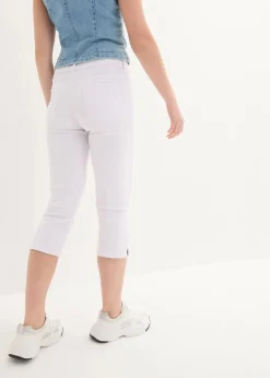 Slim Fit Jeans Mid Waist, cropped