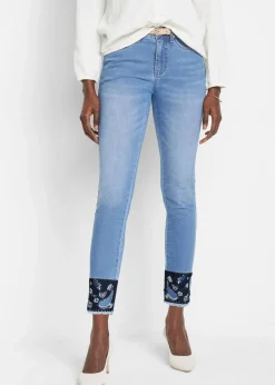 Slim-Fit-Jeans Mid Waist, Stretch