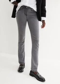 Slim-Fit-Jeans Mid Waist, Super Stretch