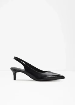 Slingpumps mit schmalem Absatz