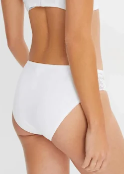 Slip mit Spitze (4er Pack)