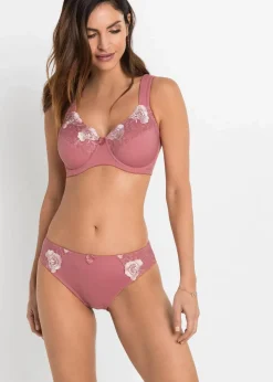 Slip mit Stickerei (2er Pack)