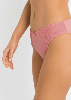 Slip mit zarter Spitze (2er Pack)