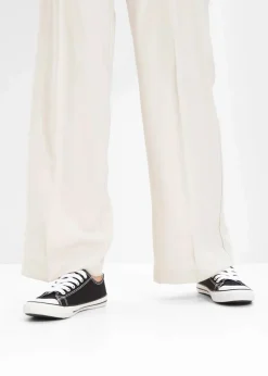 Sneaker aus Baumwoll-Canvas