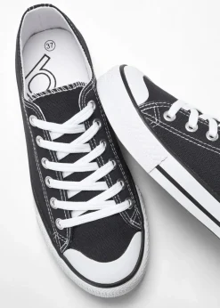 Sneaker aus Baumwoll-Canvas