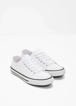 Sneaker aus Baumwoll-Canvas