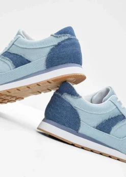 Sneaker mit Mesh-Einsatz