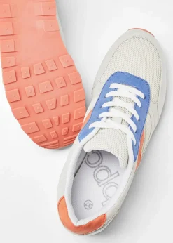 Sneaker mit Mesh-Einsatz