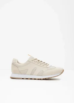 Sneaker mit Mesh-Einsatz