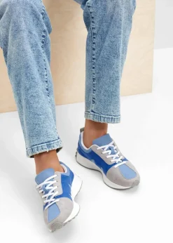 Sneaker mit Mesh-Einsatz