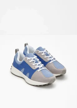 Sneaker mit Mesh-Einsatz